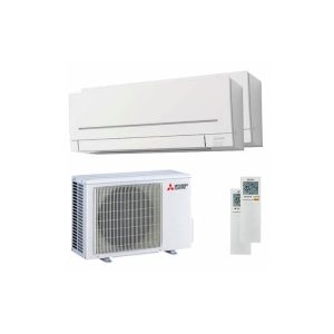 Ensemble climatisation Murale Mitsubishi 2 pièces (MXZ-2F33VF x1 + MSZ-AY20VGK x2)